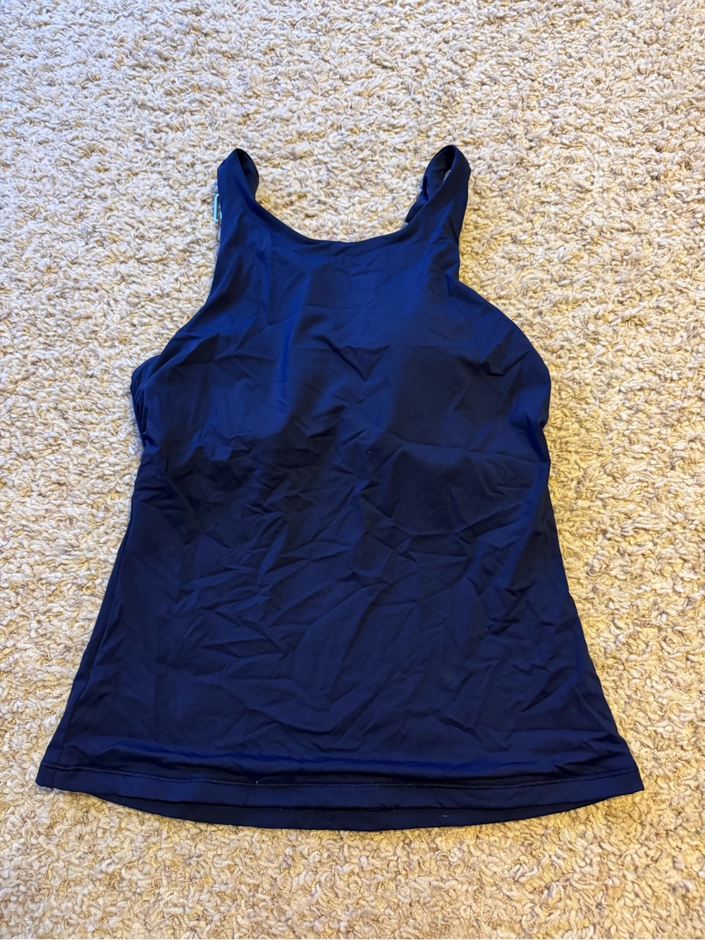 Athleta Deep Navy swim Tankini Top